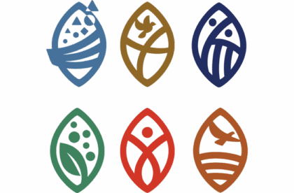 Collage of icons representing the Strategic Plan Objectives